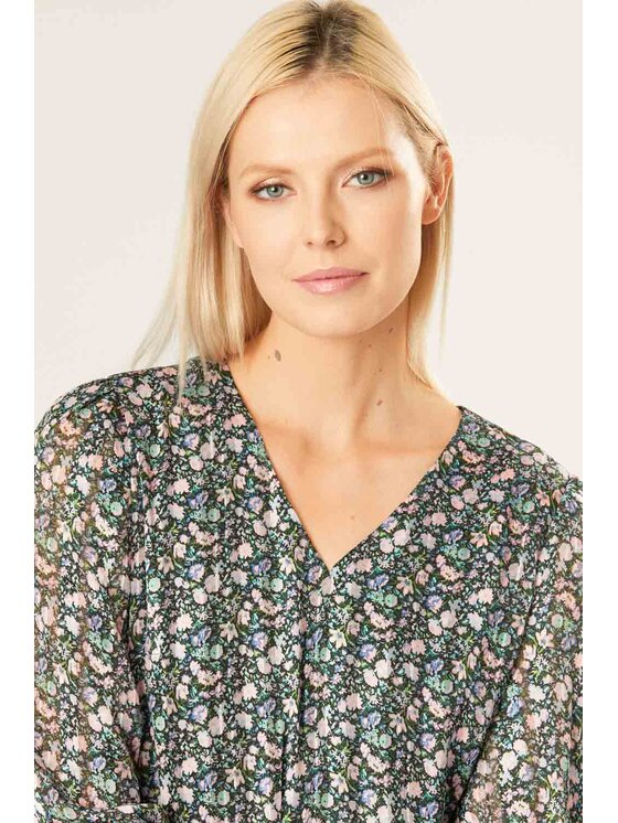 QUIOSQUE QUIOSQUE Každodenní šaty SHORT MEADOW DRESS Barevná Regular Fit