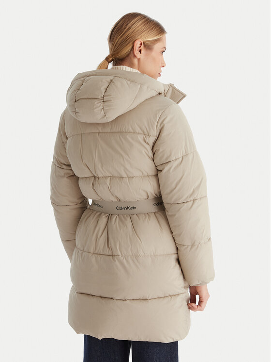 Calvin Klein Jeans Calvin Klein Jeans Zimska jakna LV047D508G Bež Regular Fit