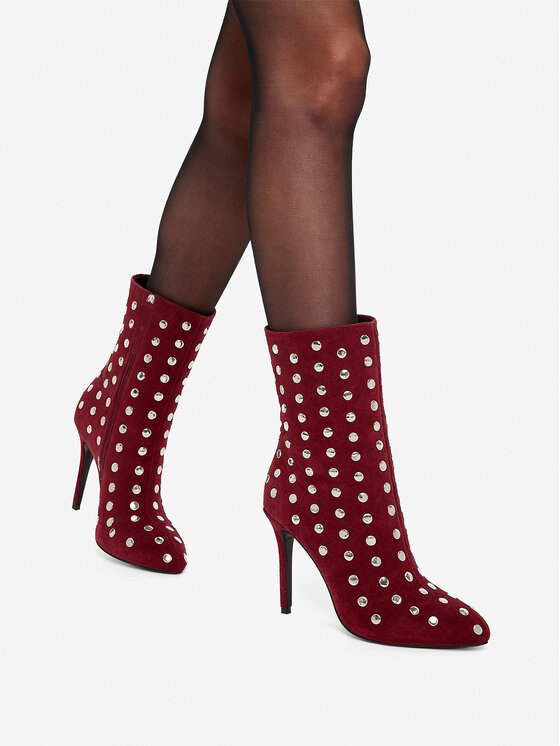 Eva Minge Eva Minge Stiefeletten EO-MARY-121949 Dunkelrot