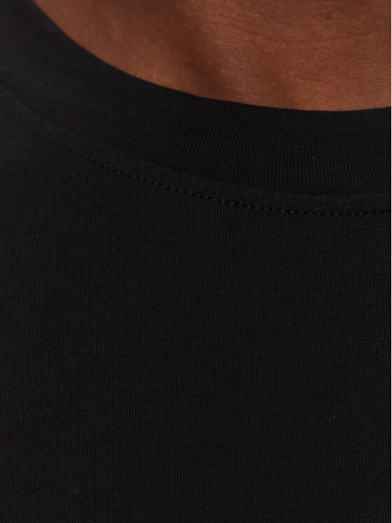 Balmain Balmain T-shirt DH1EG000JB54 Crna Regular Fit