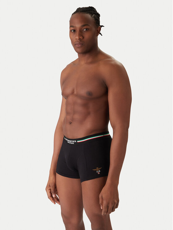 Aeronautica Militare Aeronautica Militare 3er-Set Boxershorts AM1UBX001T Schwarz