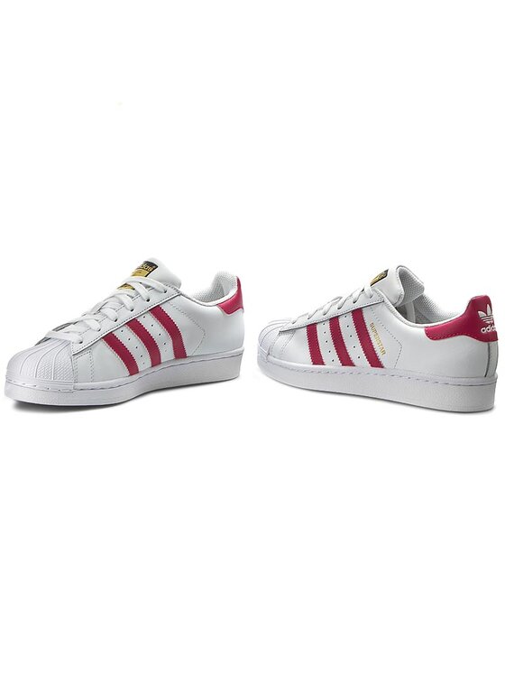 adidas Buty Superstar Foundation J B23644 Bia y Modivo.pl