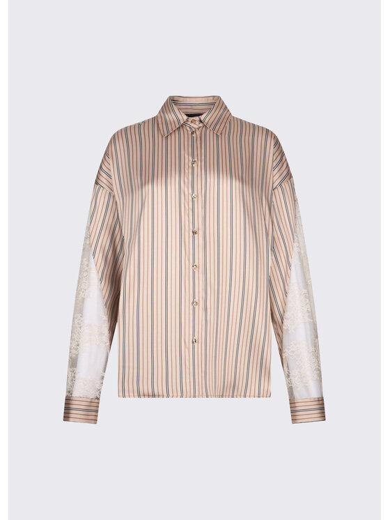 Liu Jo Liu Jo Camicia CA6119TS555P9577 Beige Regular Fit