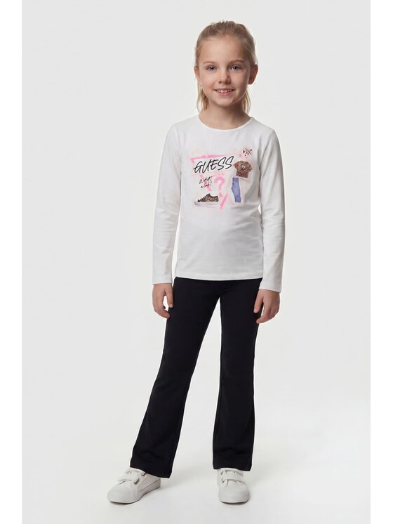 Guess Kids Guess Kids Tank top 183021 Biały Classic Fit