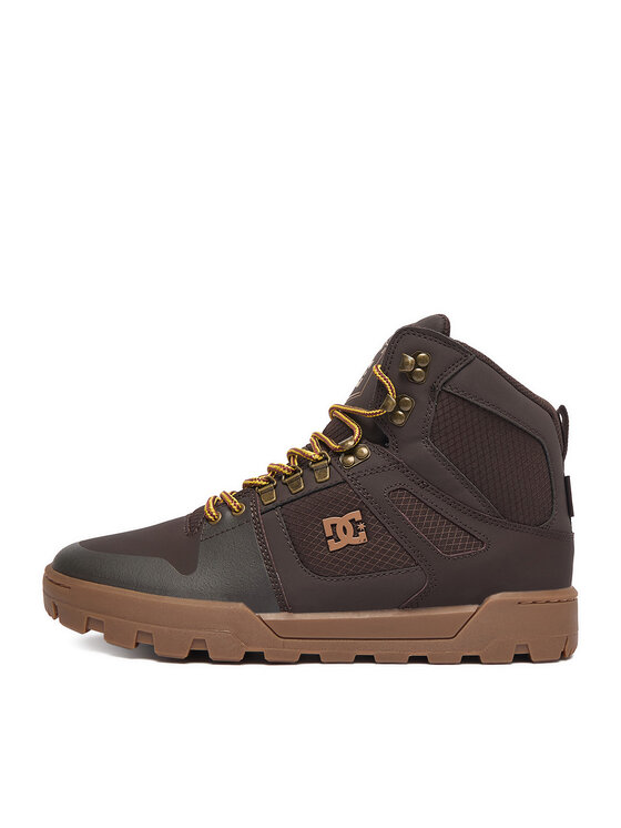 DC Shoes DC Shoes Сникърси EO-PURE HIGH TOP WR BOOT DC01803210 Тъмнокафяв