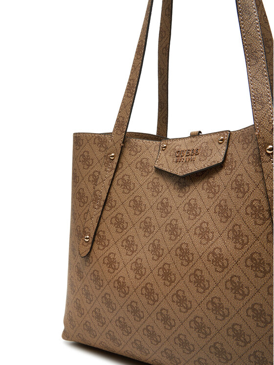 Guess Guess Ročna torba Brenton Tote HWEBG8 39023 Rjava