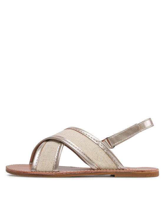 Nelli Blu Nelli Blu Sandalen CM210804-8 Beige