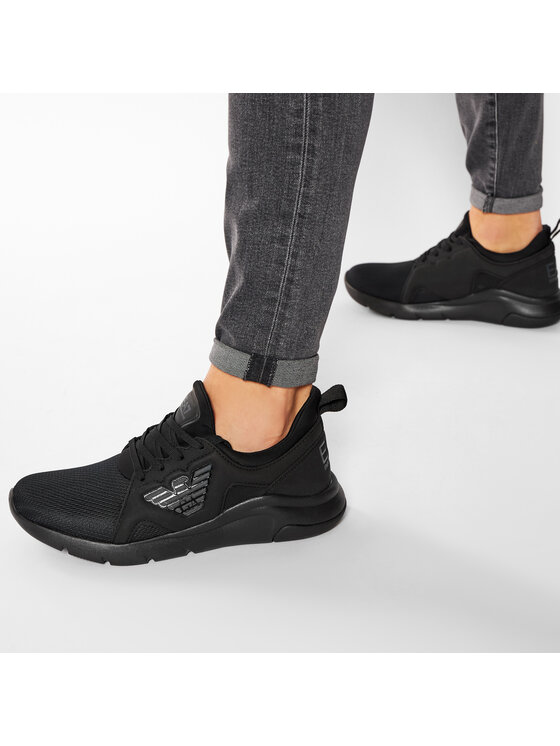 EA7 Emporio Armani EA7 Emporio Armani Sneakersy X8X056 XCC56 M619 Čierna