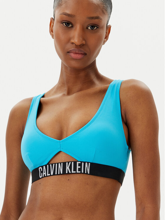 Calvin Klein Swimwear Calvin Klein Swimwear Bikini felső KW0KW02745 Kék