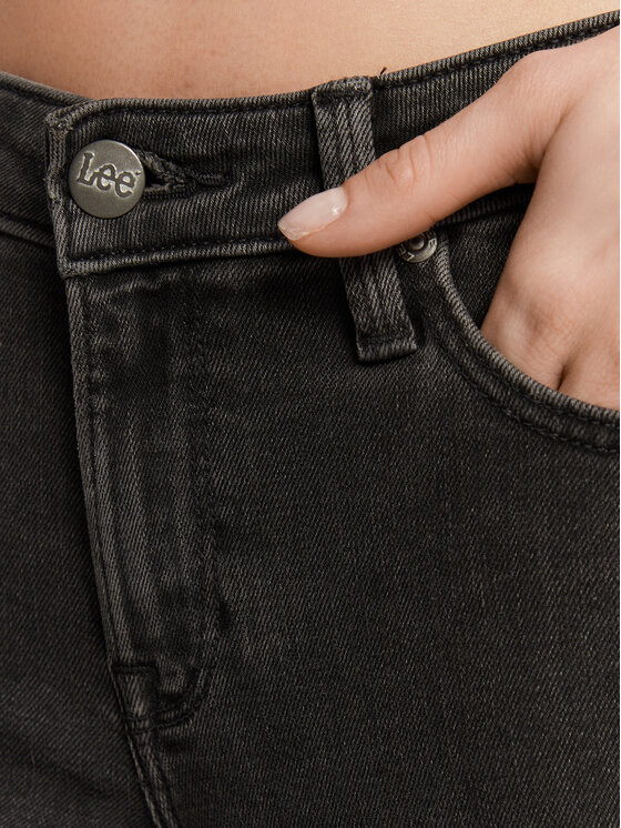 Lee Lee Jeansy Scarlett L526EPMU 112320154 Czarny Slim Fit