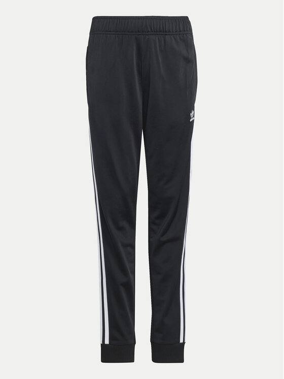 adidas adidas Долнище анцуг adicolor SST IX7630 Черен Regular Fit