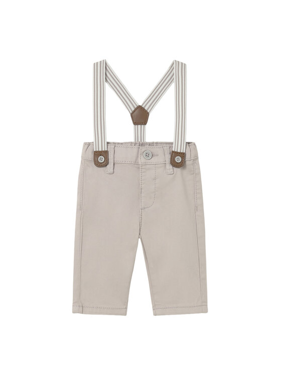 Mayoral Mayoral Pantaloni di tessuto 1596 Beige Regular Fit