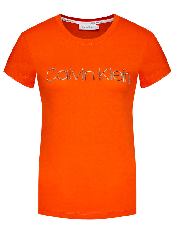 Calvin Klein Marškinėliai Metallic Logo 