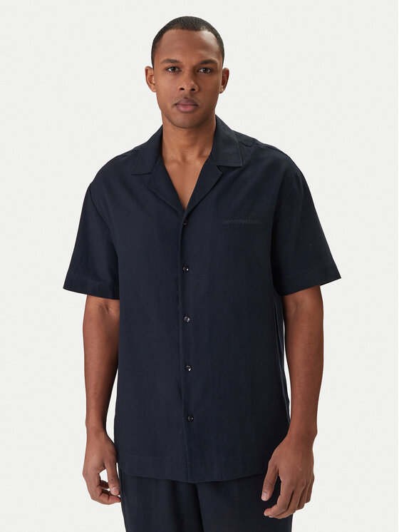 Emporio Armani Emporio Armani Košulja EM000593 AF20590 UB102 Tamnoplava Regular Fit