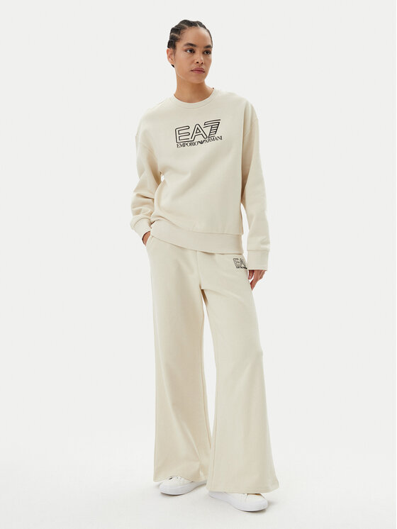 EA7 Emporio Armani EA7 Emporio Armani Pantaloni da tuta 7W000106 AF12473 U1079 Beige Loose Fit