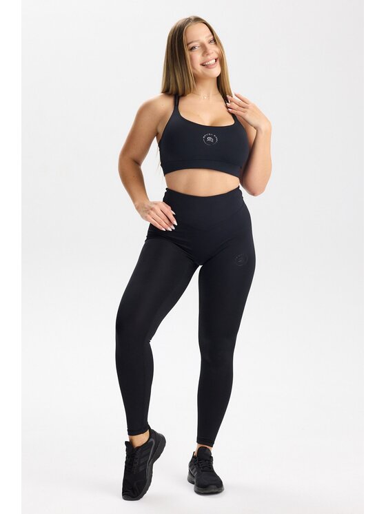 ROUGH RADICAL ROUGH RADICAL Getry PURE FLOW LONG Czarny Slim Fit
