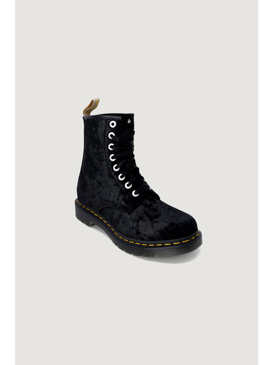 Dr. Martens Dr. Martens Παπούτσια Vegan 1460 Crushed Velvet Μαύρο