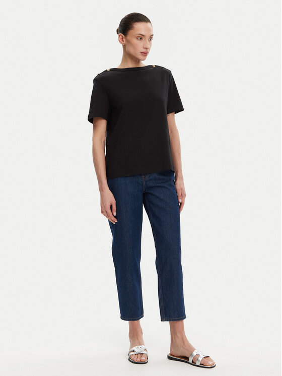 Tommy Hilfiger Tommy Hilfiger Palaidinė WW0WW42907 Juoda Regular Fit
