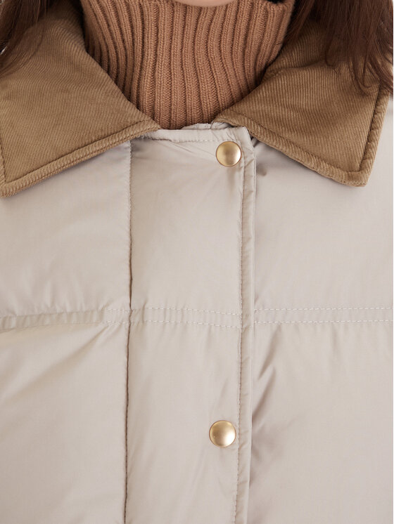 Marc O'Polo Marc O'Polo Пухено яке 509 1119 70099 Екрю Regular Fit