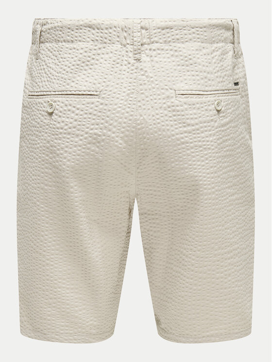 Only & Sons Only & Sons Bavlnené šortky Leo 22028301 Béžová Regular Fit