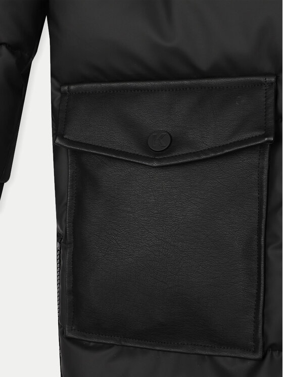 Karl Lagerfeld Kids Karl Lagerfeld Kids Μπουφάν χειμωνιάτικο Z30273 D Μαύρο Regular Fit