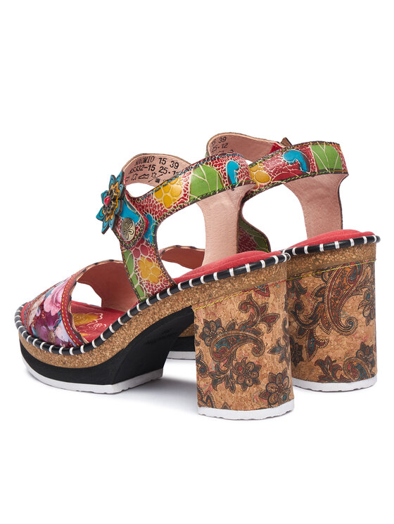 Laura Vita Laura Vita Босоніжки Naomio 15 Червоний