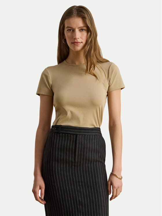 LAUREN RALPH LAUREN Tricou Alli 200807563053 Bej Regular Fit