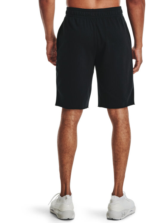 Under Armour Under Armour Sportske kratke hlače Ua Rival Terry 1361631 Crna Regular Fit