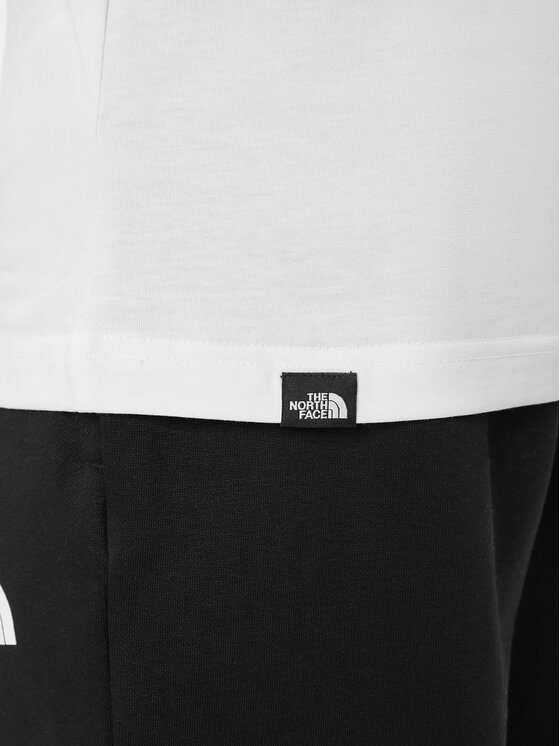 The North Face The North Face Longsleeve Easy NF0A8A6F Alb Regular Fit