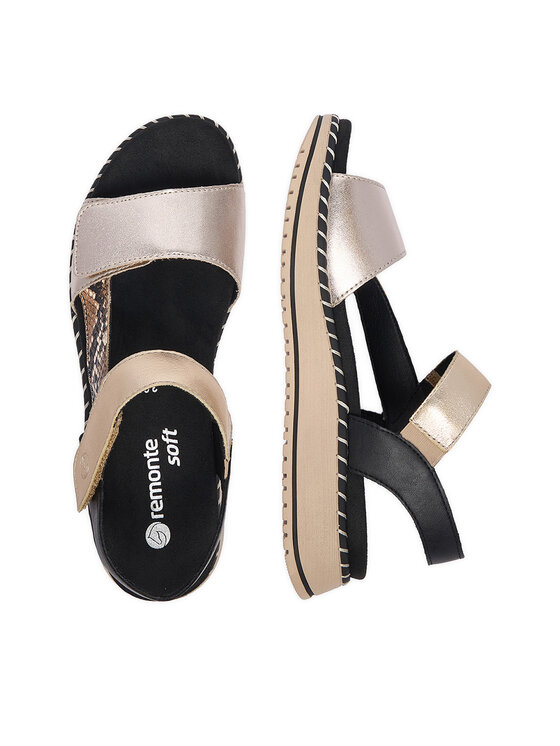Remonte Remonte Sandalen CEO-D3J50-90 Goldfarben