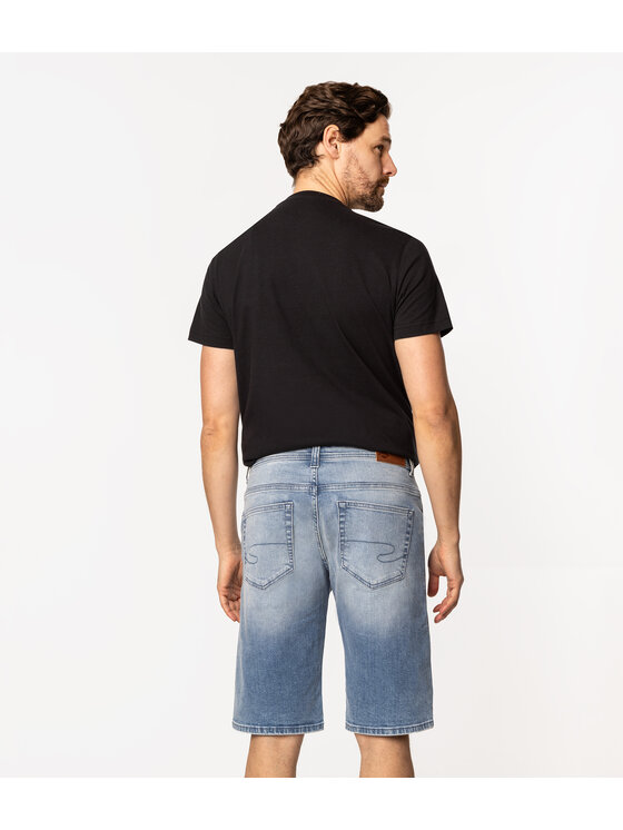 Lee Cooper Lee Cooper Bermudy CHICAGO 1223 Niebieski Regular Fit