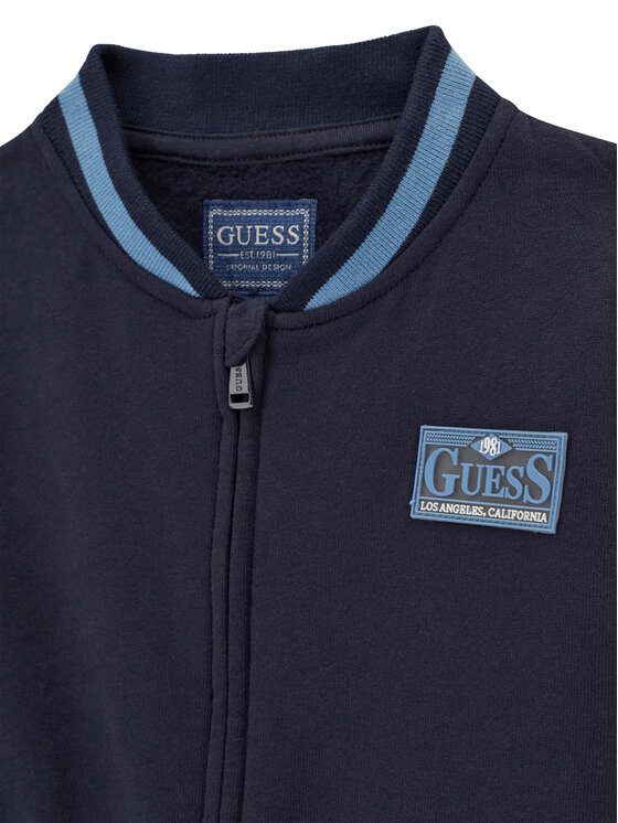 Guess Guess Tuta N6BG04 K6107 Blu scuro Regular Fit