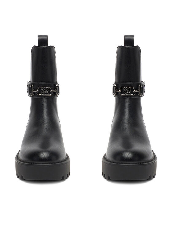 Nine West Nine West Gležnjarji Chelsea CEO-KAMILA-01 Črna