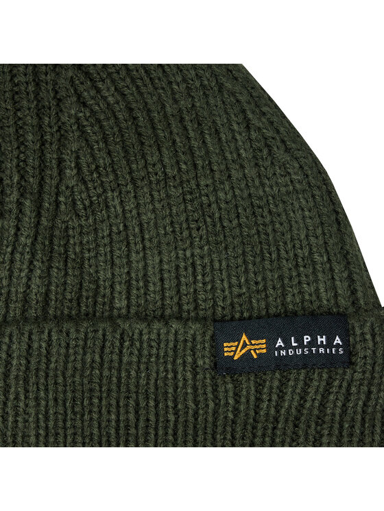 Alpha Industries Alpha Industries Шапкa Dockers Beanie 138905 Зелений