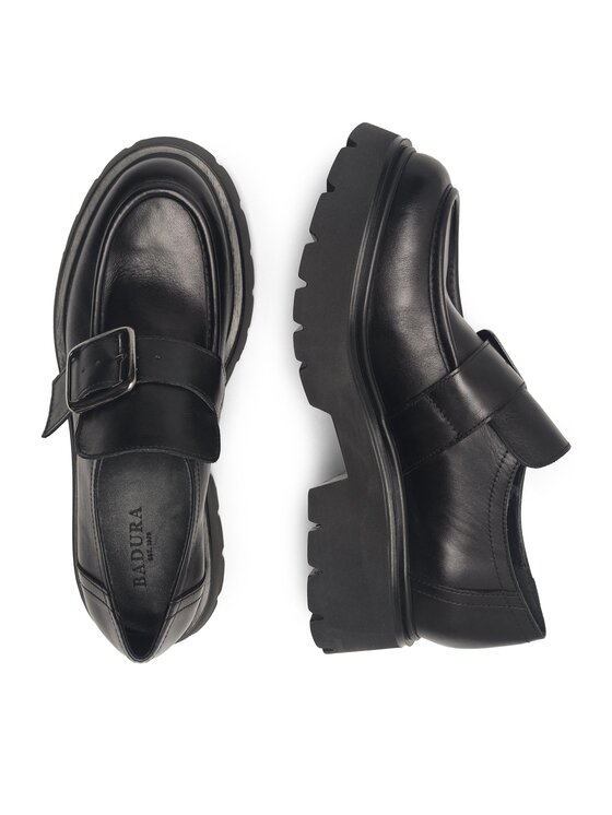 Badura Badura Loafersy TONDELA-24919 Czarny