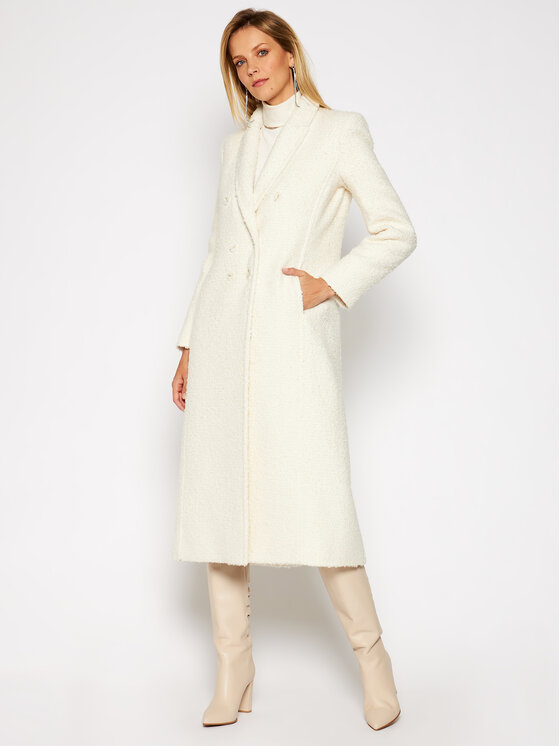 Patrizia Pepe Patrizia Pepe Villane mantel 2S1326/A7Q7-W325 Beež Regular Fit