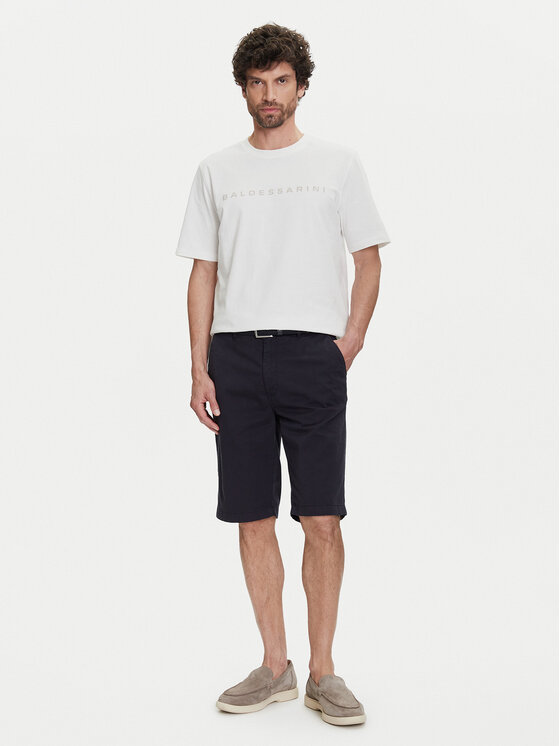 Baldessarini Baldessarini Tricou B4 20082.5293 Alb Regular Fit