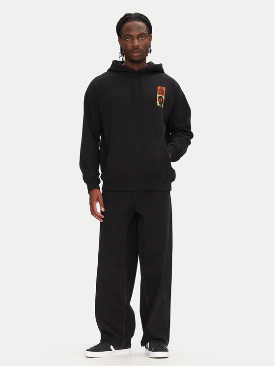 Volcom Volcom Τζιν Chillow A1912502 Μαύρο Loose Fit