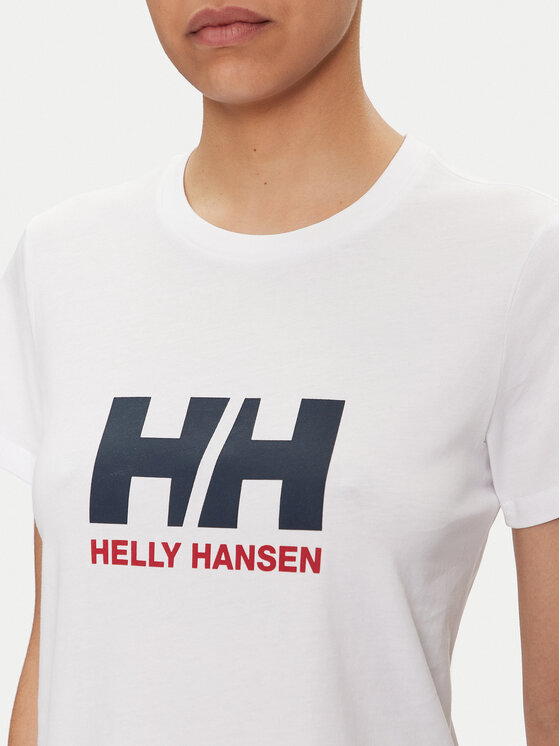 Helly Hansen Helly Hansen T-särk W Hh Logo T-Shirt 2.0 34465 Valge Regular Fit