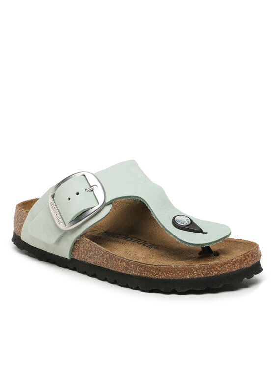 Japonki Birkenstock, Rozmiar 38, Zielone, Gizeh Big Buckle 1024112