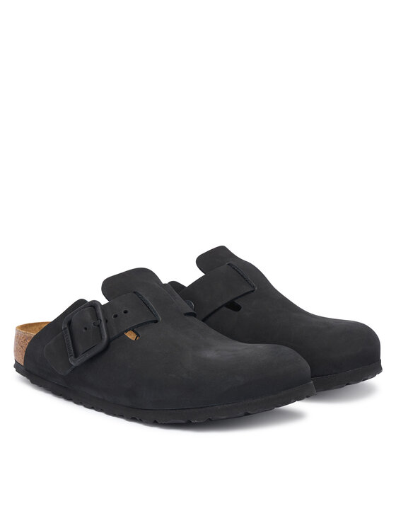 Birkenstock Birkenstock Natikači Boston Wire Buckle 1031575 Črna