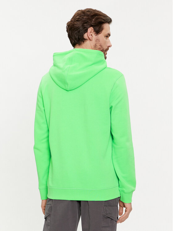BOSS Boss Felpa Wetalk 50509314 Verde Regular Fit