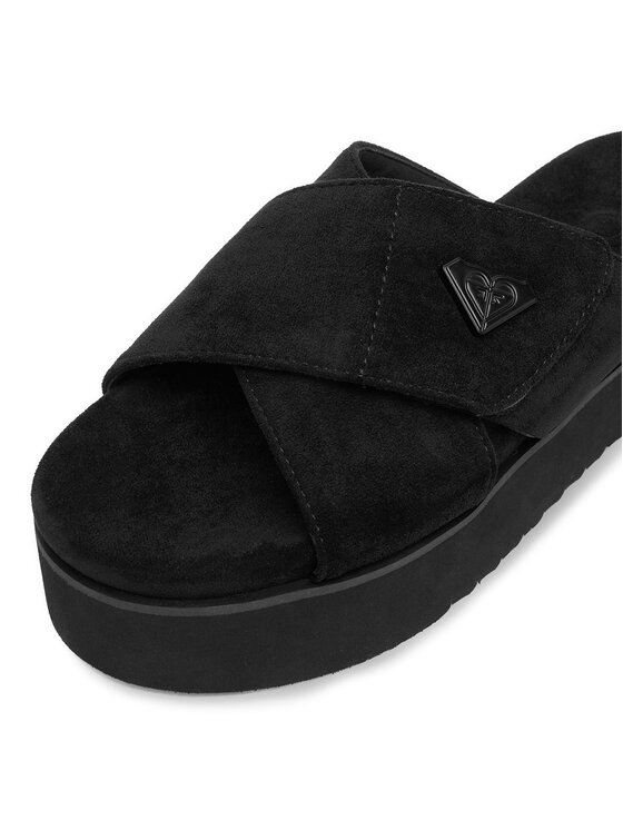 Roxy Roxy Klapki CWBEOB-HY22031-2 Czarny
