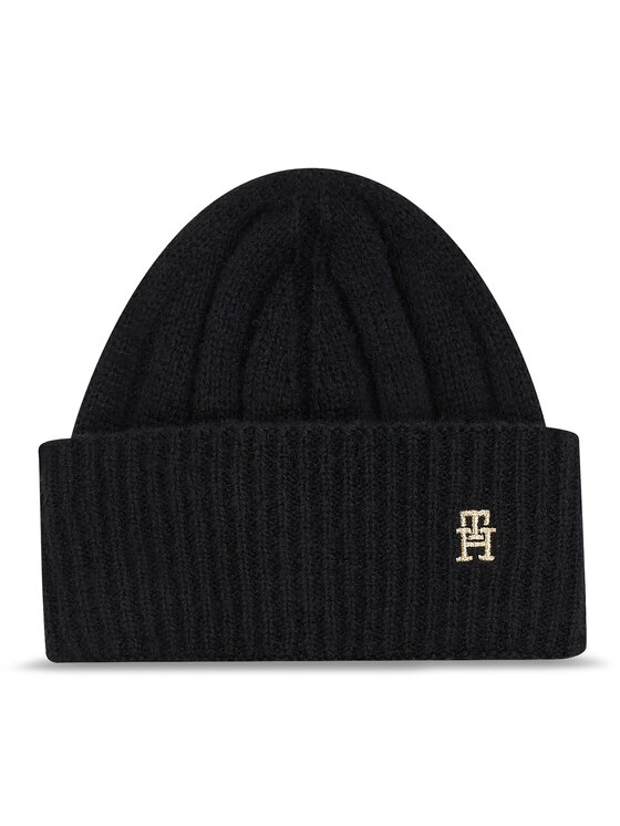 Tommy Hilfiger Tommy Hilfiger Set šal i kapa Th Timeless Beanie + Scarf AW0AW15367BDS Crna