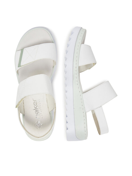 Rieker Rieker Sandalen V4475-80 Weiß