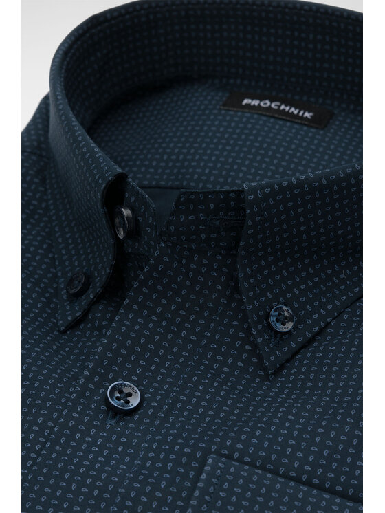 Próchnik Próchnik Koszula PM11 KO073222000044 Granatowy Regular Fit