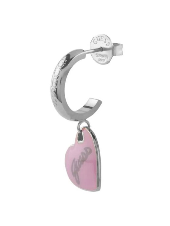 Guess Guess Kolczyki JUBE05151JW-RHPK Różowy
