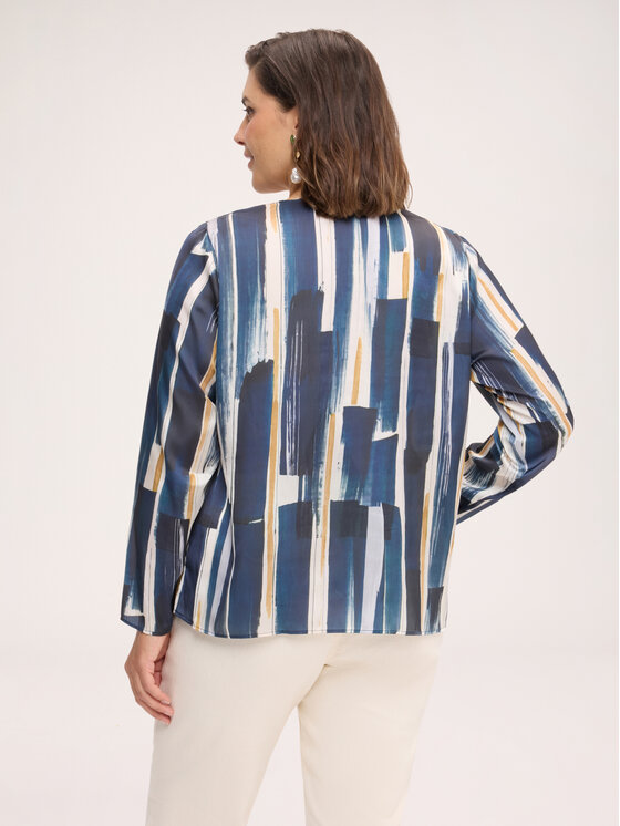 Fiorella Rubino Fiorella Rubino Blusa 2642T002549N0Z4 Blu Over Fit