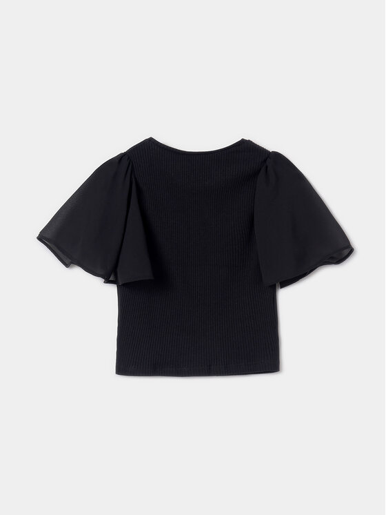 Mayoral Mayoral Bluza 6004 Črna Slim Fit