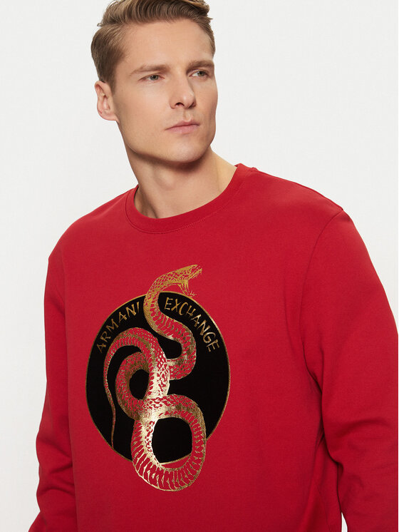 Armani Exchange Armani Exchange Sweatshirt XM000216 AF10830 U5075 Rot Regular Fit